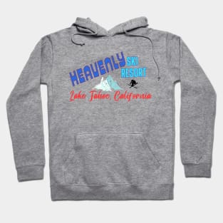 Heavenly Ski Resort, Lake Tahoe U.S.A. Gift Ideas For The Ski Enthusiast. Hoodie